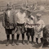 Mann & Saari's with dog Rover