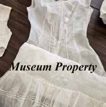 Draw string under dress