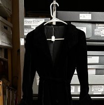 Black Velveteen Coat