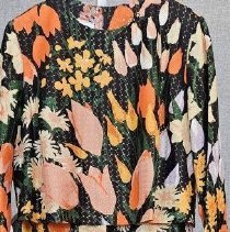 Black & Orange Party Dress