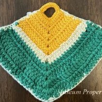 Green & Yellow Doily/Potholder