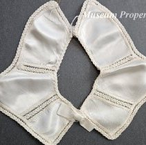 White Squared Collar