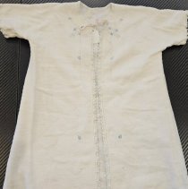 White flannel jacket