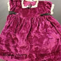 Pink Velvet Dress