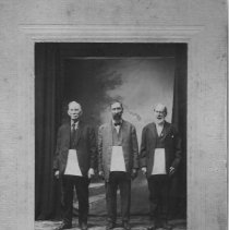 3 men;: Fave Calvert & Dick Nodruft