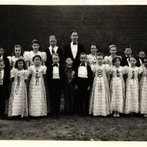 young girls and boys