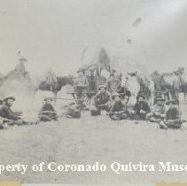 Raymond Men on Cattle Drive