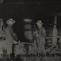 Burden and Monroe Blacksmith Shop in Lyons, Kansas