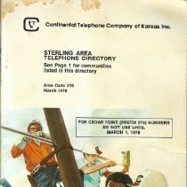 Sterling Area Telephone Directory, 1978