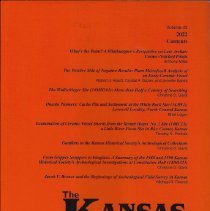 The Kansas Anthropologist, Vol. 43