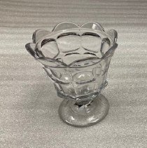 Flint Glass Sugar Bowl