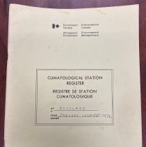 Climatological Station Register (1975-76)