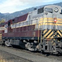 A2021_018_020_cpr Train Switching In Rossland Station Yards (october 1965)