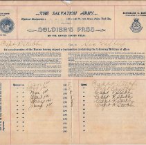 1908 Soldier's Pass Sister Gaffey