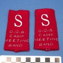 Old Orchard Beach Camp Meeting Band shirt epaulets