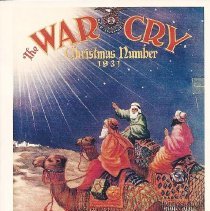 1931 Christmas War Cry cover postcard