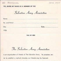 1956 Salvation Army Association Providence RI