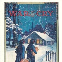 Christmas 1924 War Cry cover postcard