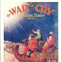 1931 Christmas War Cry cover postcard
