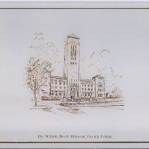 The William Booth Memorial Training College placemat
