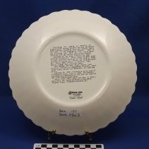 Plate, Commemorative