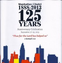 Manhattan Citadel 125 Years Anniversary 2013