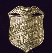 SA Badge Eagle Top Closed Letters