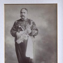 Joe the Turk with his Saxophone