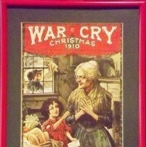 Framed 1910 Christmas War Cry Cover