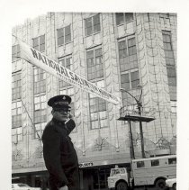 1967 Akron OH National SA Week Banner