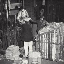 Recycling paper 1945 Providence RI Men's Social