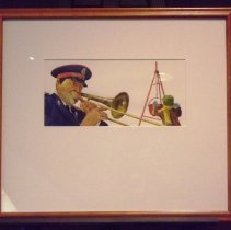 Trombone Playing at Kettle Stand