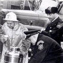 Serving Refreshments at Emergency Scene