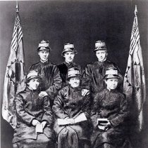 6 of the 7 Hallelujah Lassies who accompanied Railton in 1880