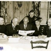 Photograph from Dinner to Launch Drive for Funds