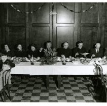 Christmas Dinner at Newark Service Center