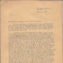 1934 corr Cadet Brigade to Seiler re Pittson visit