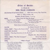 Tillia Conrath PTG program 1958