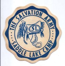 Saddle Lake Camp felt patch