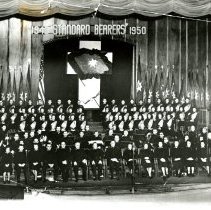 Standard Bearers Session 1949-1950 Commissioning Photograph