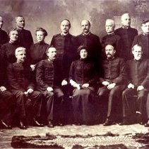 Commander Evangeline Booth and Her National Staff