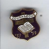 Courageous Session 1957 - 1958 session pin