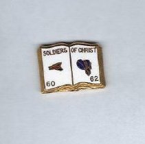 Soldiers Of Christ 1960-1962 session pin