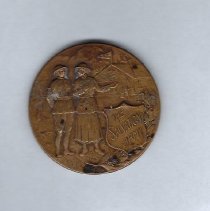 WWI SA Medal Awarded to those who served A.E.F. S.A. Cabitor