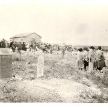 Sacajewa and  son Bazil graves