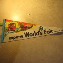 Pendant Flag for Expo 74