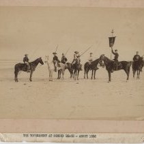The tournament at Ormond Beach - About 1888