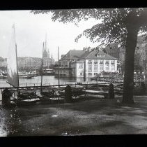 Sailboats on River - Hamburg