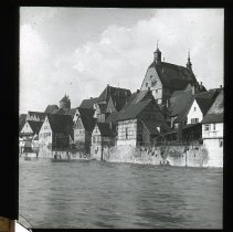 Village on the River with - Besigheim from the Neck of the River