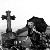 Madame Hatog at the Family Grave from "World Views" exhibition